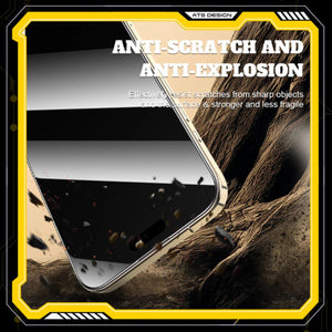 ATB Diamond Series iPhone Privacy Tempered Glass Screen Protector