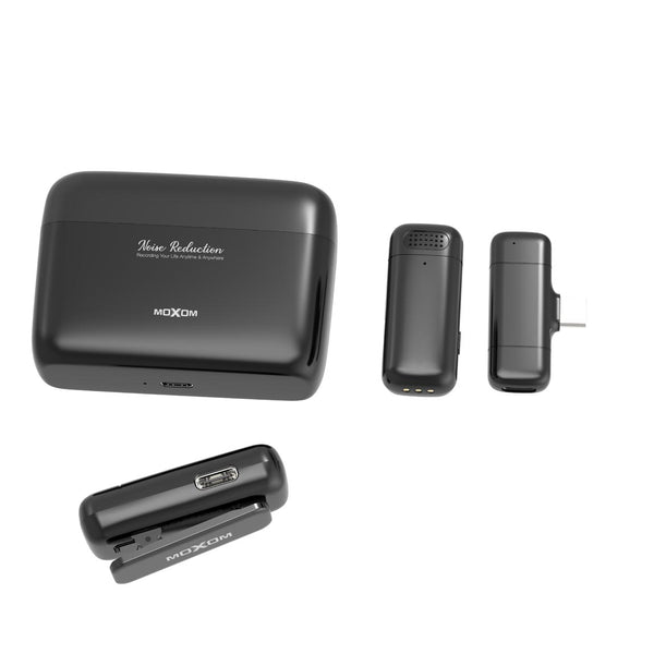 MOXOM MX-AX64 Dual Noise Reduction Wireless Microphone