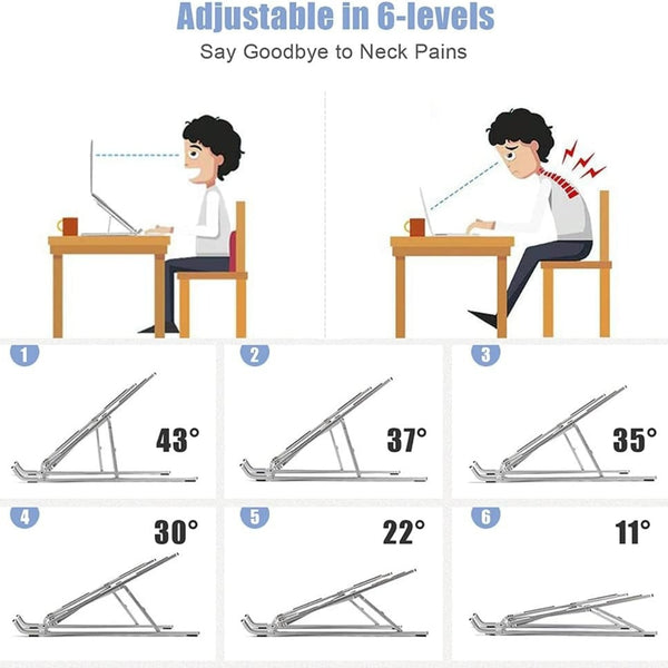 Adjustable Aluminum Alloy Laptop Stand
