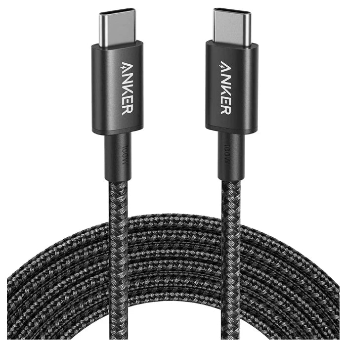 Anker Nylon USB-C To USB-C Cable 100W (3.3ft)