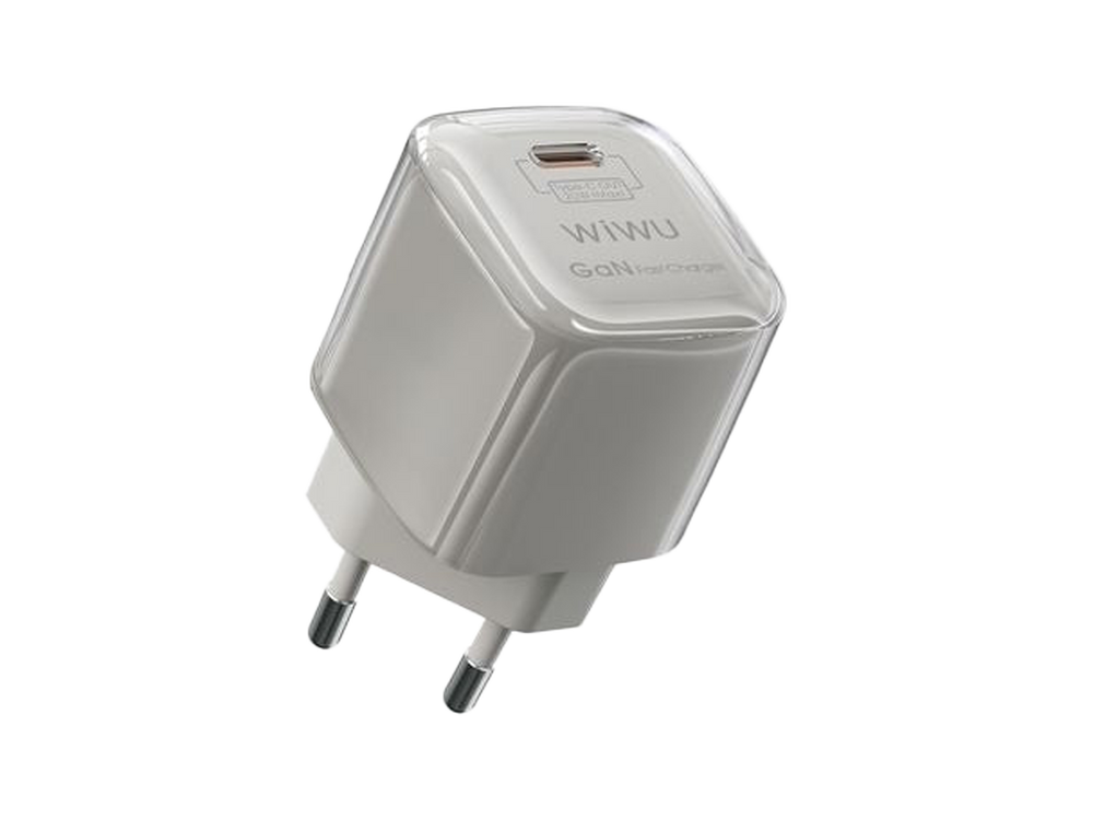 WIWU Jello GaN Charger with C-C Cable Wi-U016