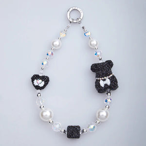 PICOCICI Bear Love Cute Mobile Phone Charm