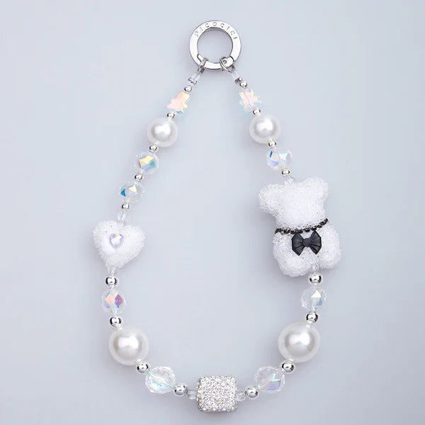 PICOCICI Bear Love Cute Mobile Phone Charm