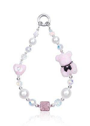 PICOCICI Bear Love Cute Mobile Phone Charm