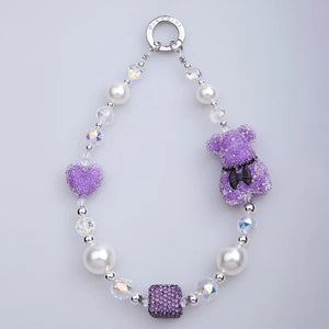 PICOCICI Bear Love Cute Mobile Phone Charm