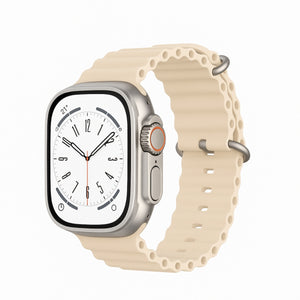 ATB Ocean Double Button Silicone Apple Watch Band