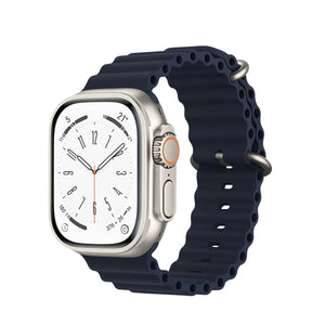 ATB Ocean Double Button Silicone Apple Watch Band