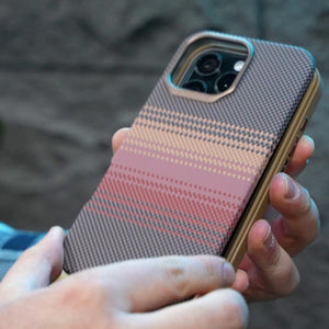 iPhone Pitaka-Style Adjustable 2-Piece MagSafe Case