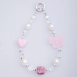 PICOCICI Butterfly Pearl Mixed Phone Charm