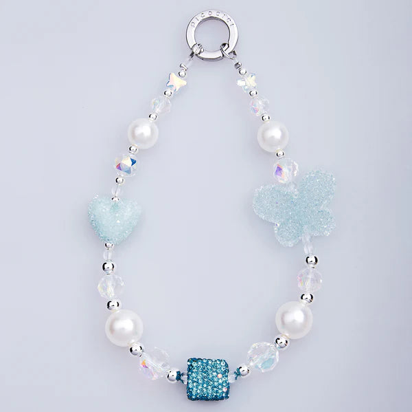 PICOCICI Butterfly Pearl Mixed Phone Charm