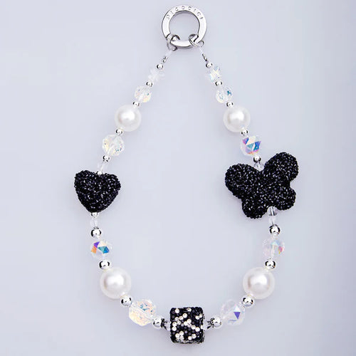 PICOCICI Butterfly Pearl Mixed Phone Charm