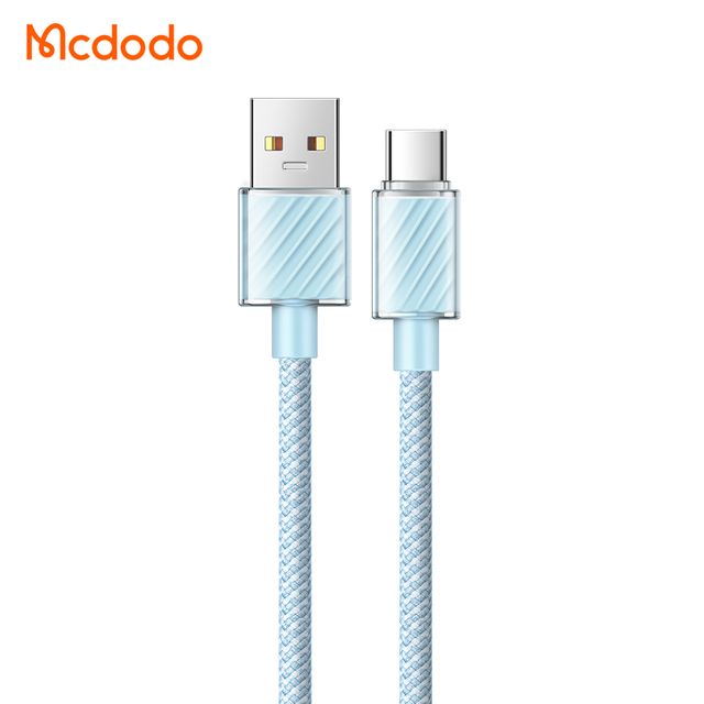 MCDODO CA-3650 Type-C 6A Transparent Data Cable 1.2m
