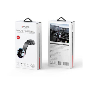 C292 360 Free Rotating LED Breathing Indicator Light Max 15W Fast Charging Wireless Phone Holder