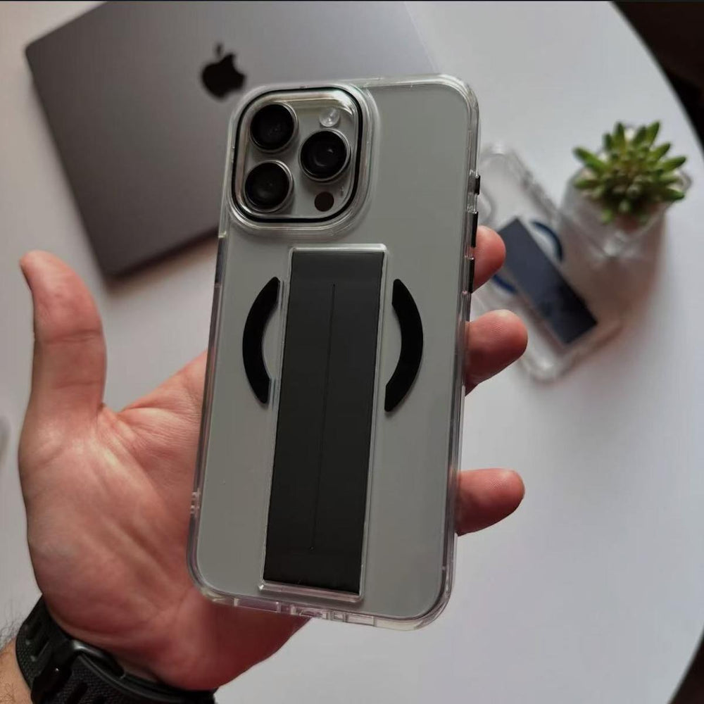 ClearGrip Magnetic Stand Phone Case