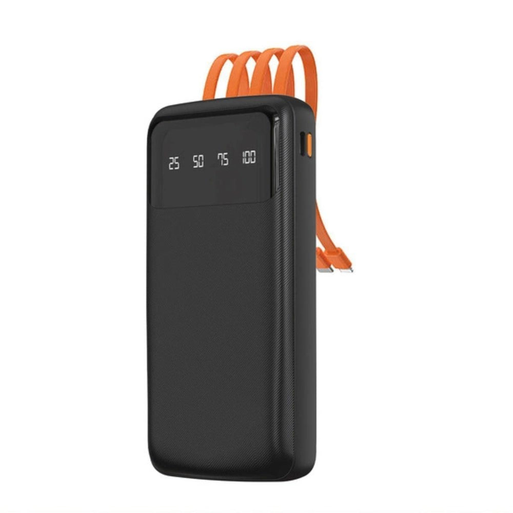 DUDAO K6Pro 10000mAh Power Bank with Built-in Cables
