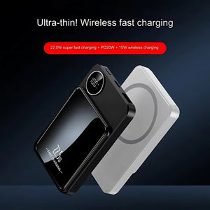 Magnetic 22.5W Wireless Charging Power Bank