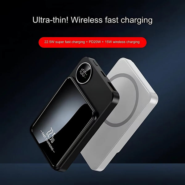 Magnetic 22.5W Wireless Charging Power Bank