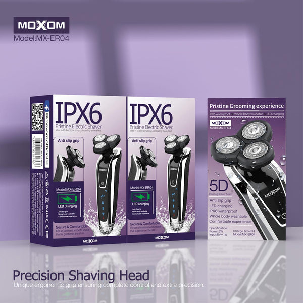 MOXOM MX-ER04 IPX6 Pristine Electric Shaver
