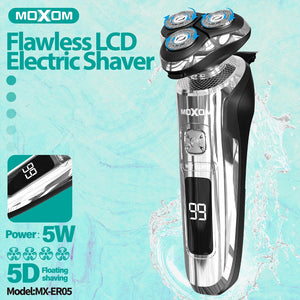 MOXOM MX-ER05 IPX6 Flawless LCD Electric Shaver