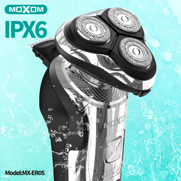 MOXOM MX-ER05 IPX6 Flawless LCD Electric Shaver