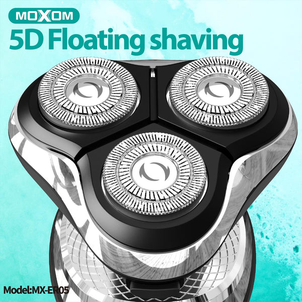 MOXOM MX-ER05 IPX6 Flawless LCD Electric Shaver