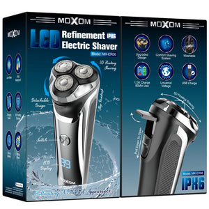 MOXOM MX-ER06 IPX6 Refinement LCD Electric Shaver