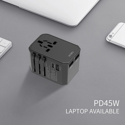 WiWU 45W Fast Charger Universal Adapter UA-304