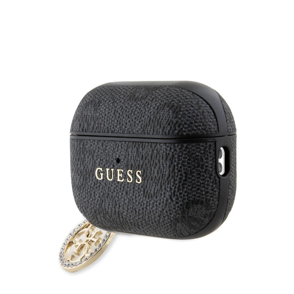 GUESS 4G PU AirPods Case with Strass Charm