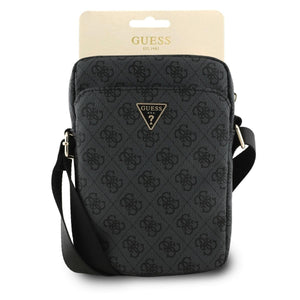 GUESS 4G PU Triangle Logo Shoulder Bag 