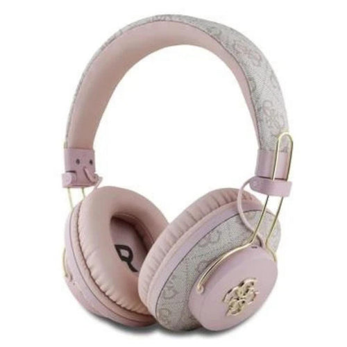 GUESS 4G PU Wireless ENC Headphones With Big 4G Logo