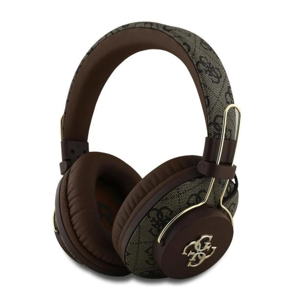 GUESS 4G PU Wireless ENC Headphones With Big 4G Logo