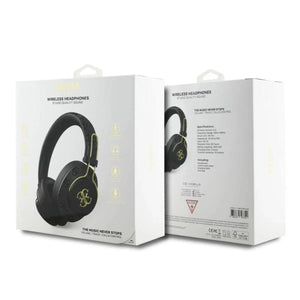 GUESS 4G PU Wireless ENC Headphones With Big 4G Logo