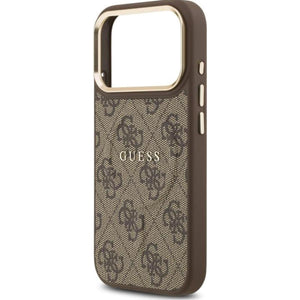 GUESS Classic 4G Leather MagSafe Case