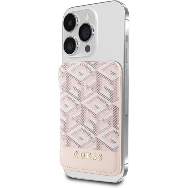 GUESS Gcube Stripe MagSafe Wallet Case