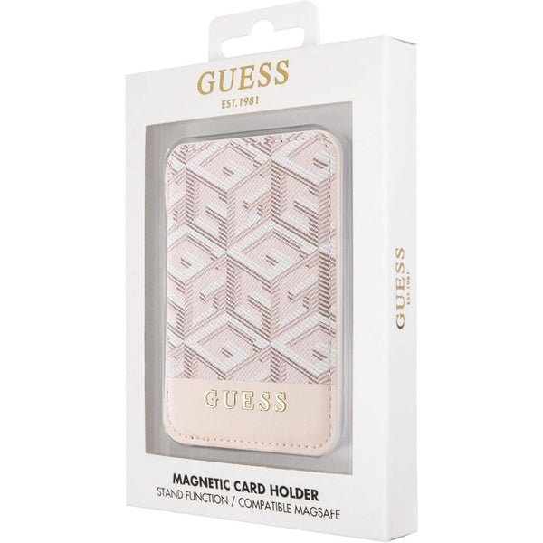 GUESS Gcube Stripe MagSafe Wallet Case