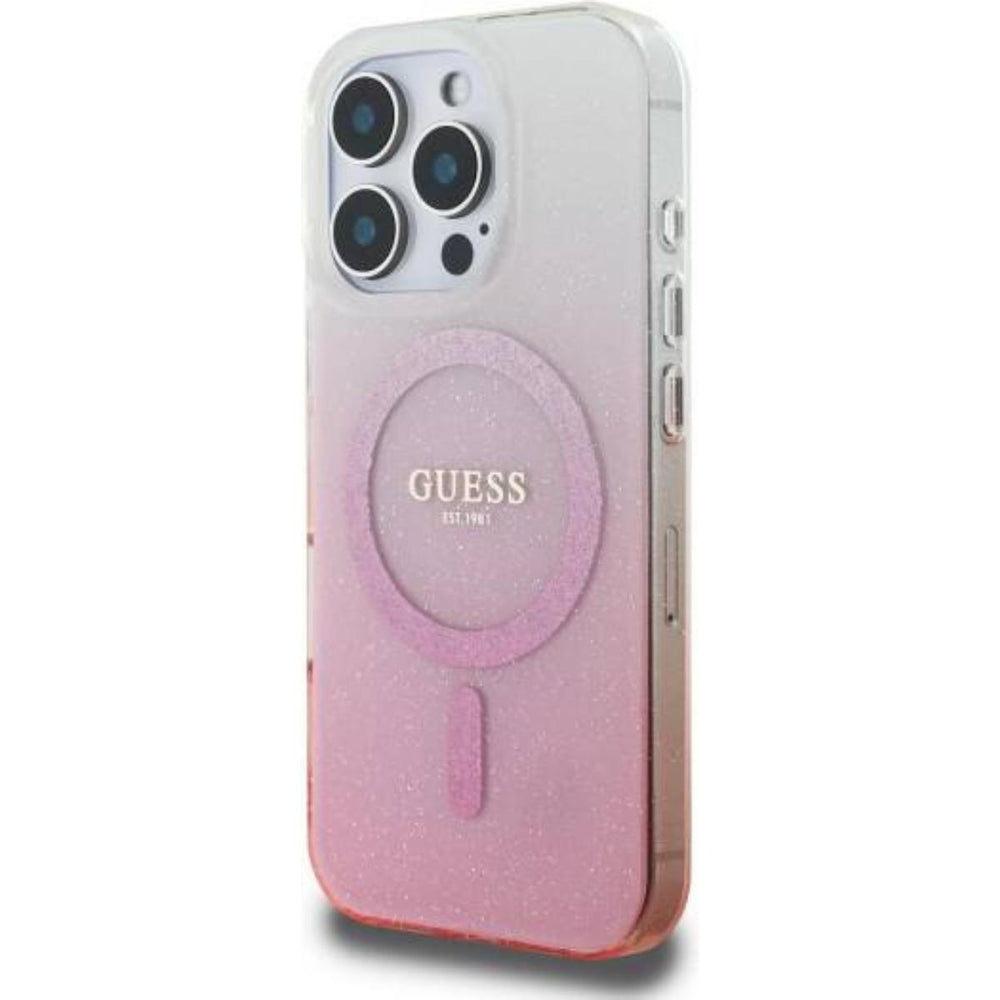 GUESS Gradient Glitter MagSafe Case
