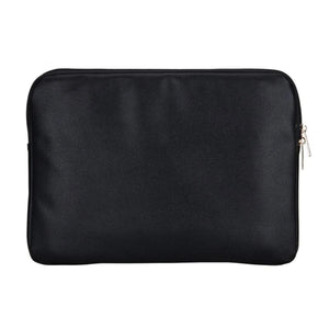 GUESS Grained PU Laptop Sleeve with Zipper