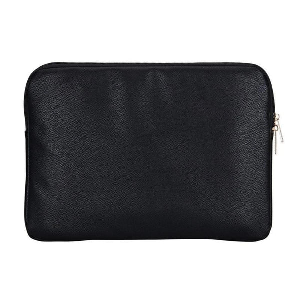 GUESS Grained PU Laptop Sleeve with Zipper