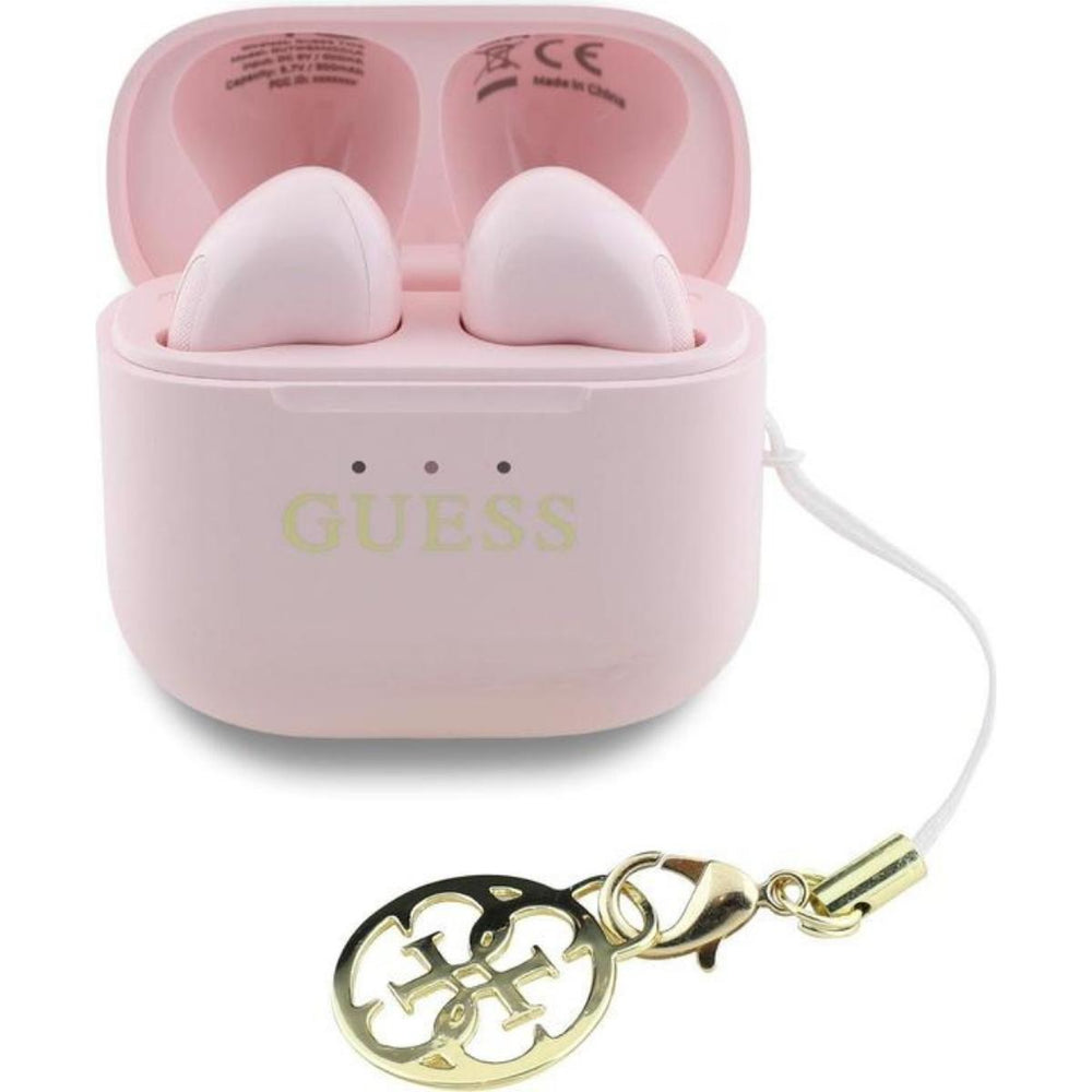 GUESS TWS Glossy Earphones with Classic Logo
