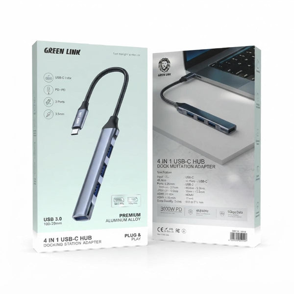 Green_Lion_4-in-1_USB-C_Hub_amp_Multi-Port_Docking_Station