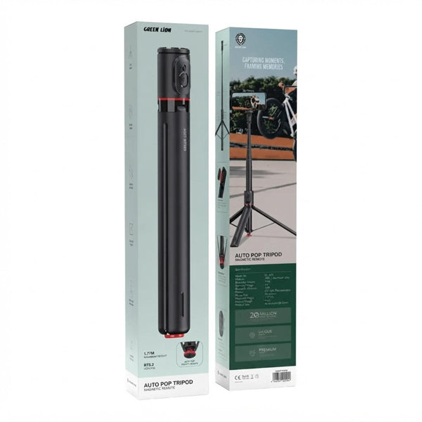 Green Lion Auto Pop Tripod Magnetic Remote