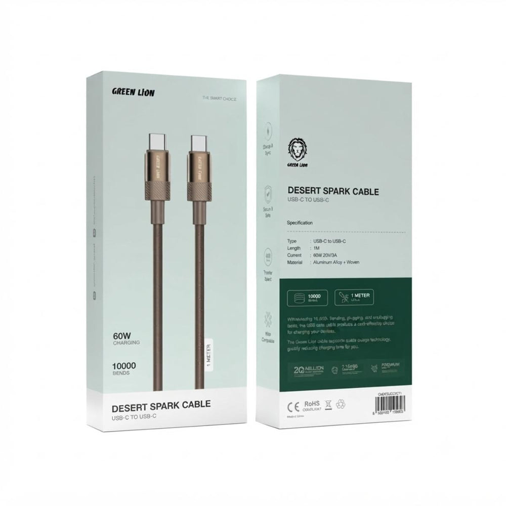 Green_Lion_Desert_Spark_USB-C_to_USB-C_Cable_1M_-_60W
