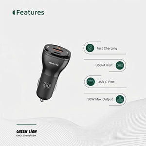 Green_Lion_Dual_Port_Car_Charger_50W_Pd_30WQc_20W