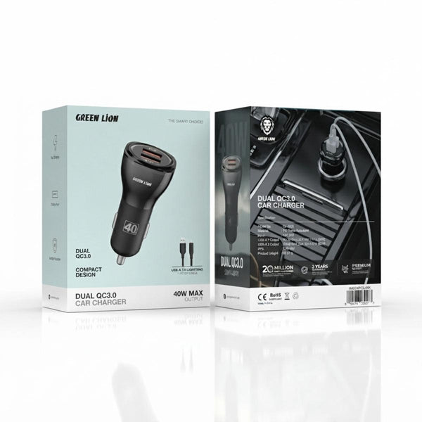 Green_Lion_Dual_QC30_Car_Charger_40W_Qc_20W20W_with_USB-A_to_Lightning_Cable_1M