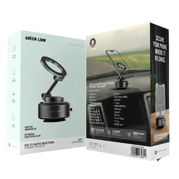 Green_Lion_GX-31_Auto_Suction_Phone_Holder