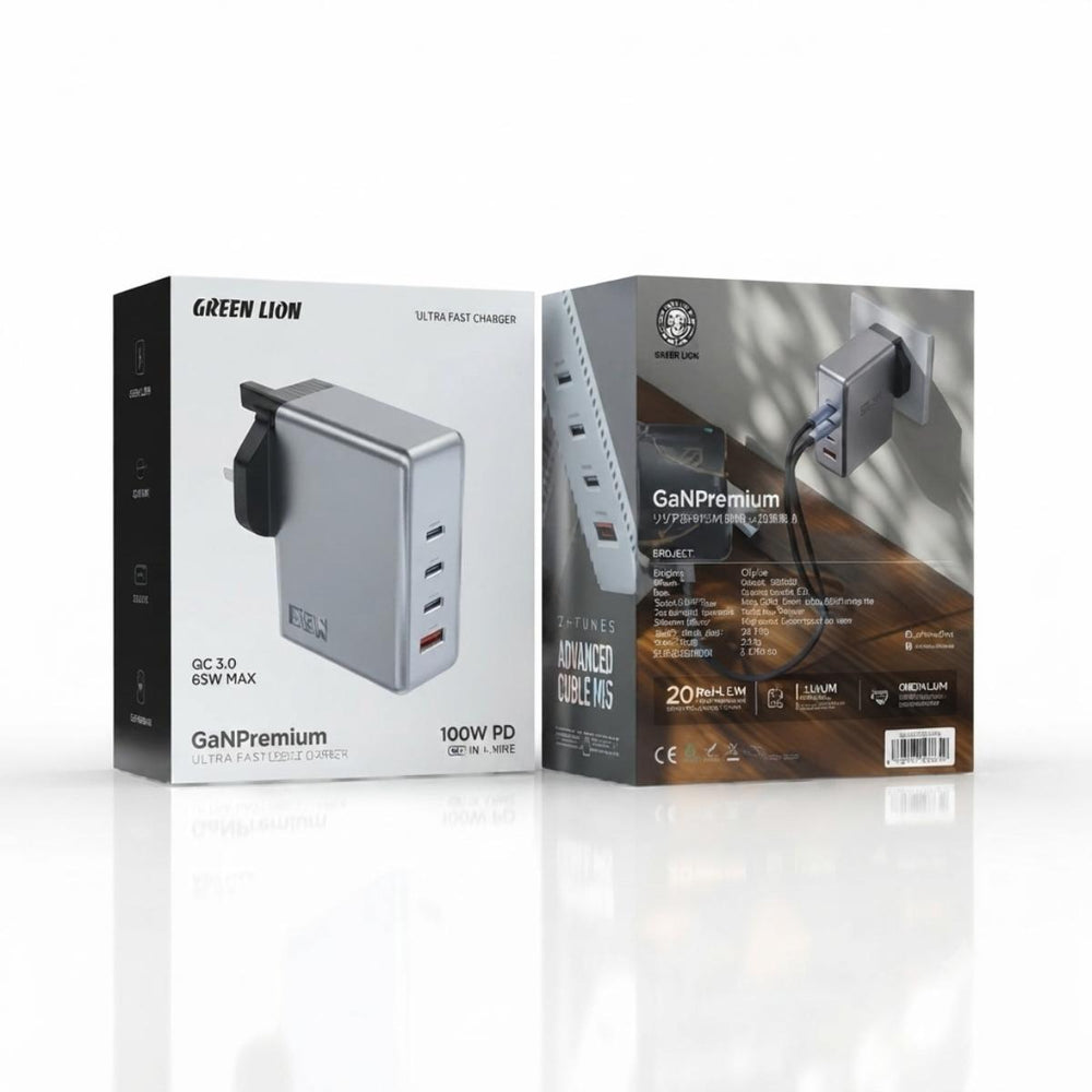 Green_Lion_GaN_Premium_Uk_Plug_Wall_Charger_100W