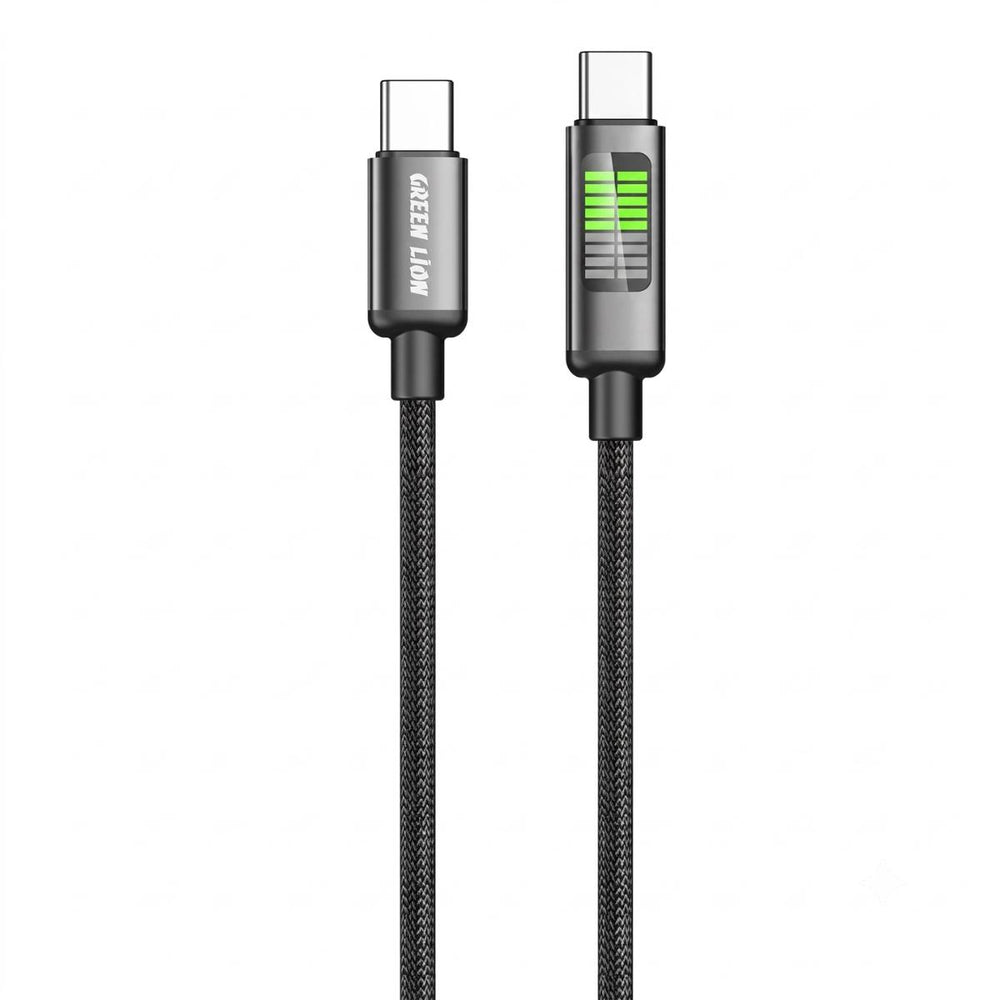 Green_Lion_LED_Braided_Cable_USB-C_to_USB-C