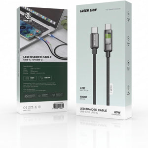 Green_Lion_LED_Braided_Cable_USB-C_to_USB-C