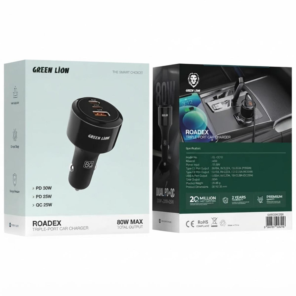 Green_Lion_Roadex_Triple_Port_Car_Charger_80W_with_USB-C_to_Lightning_Cable_1M