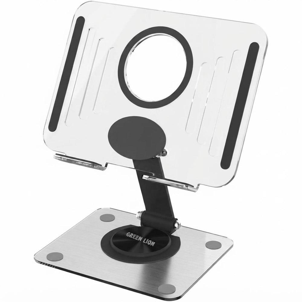 Green_Lion_Transparent_360_Rotating_Tablet_Stand